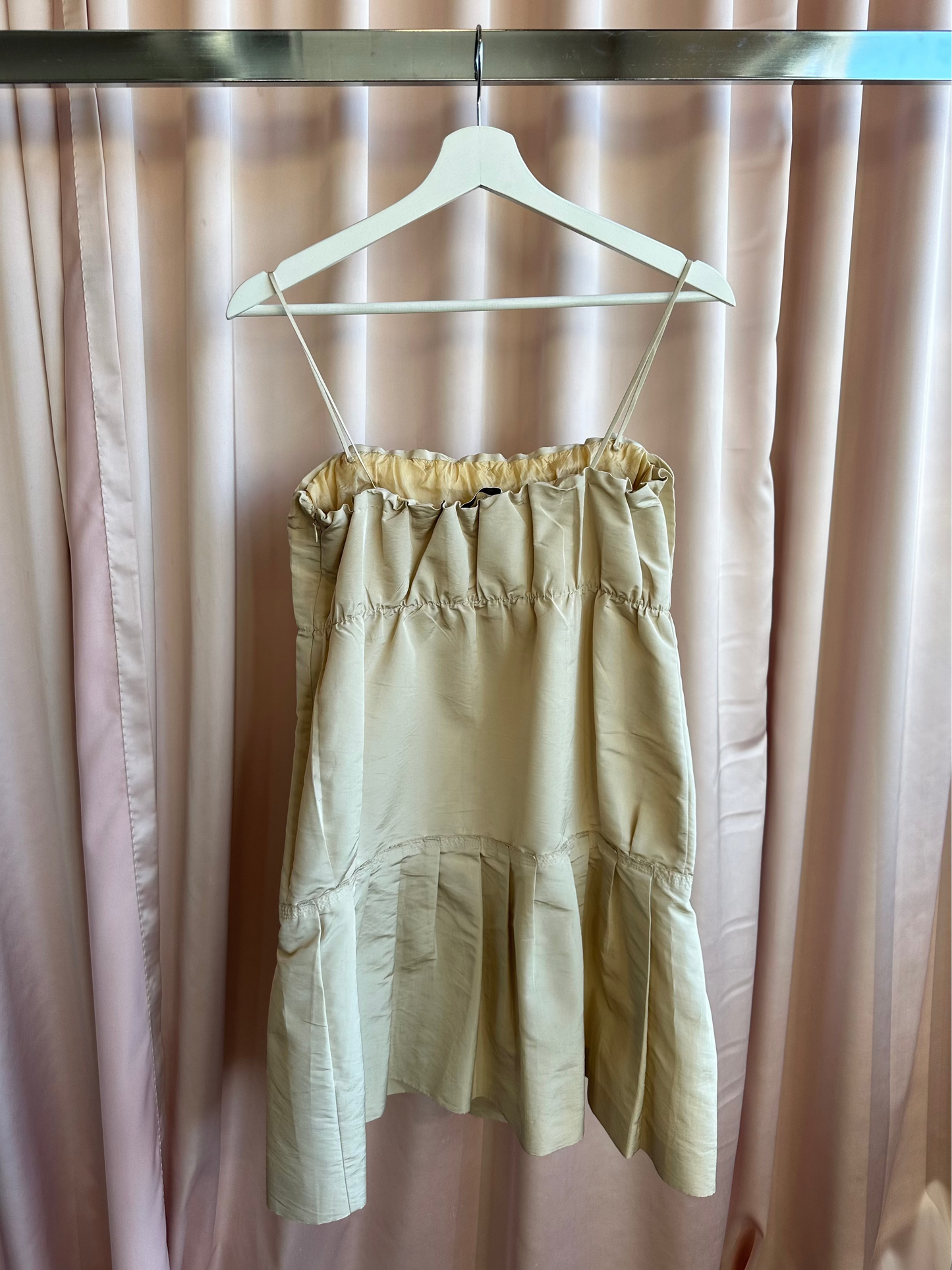 2000's Prada Beige Mini Dress