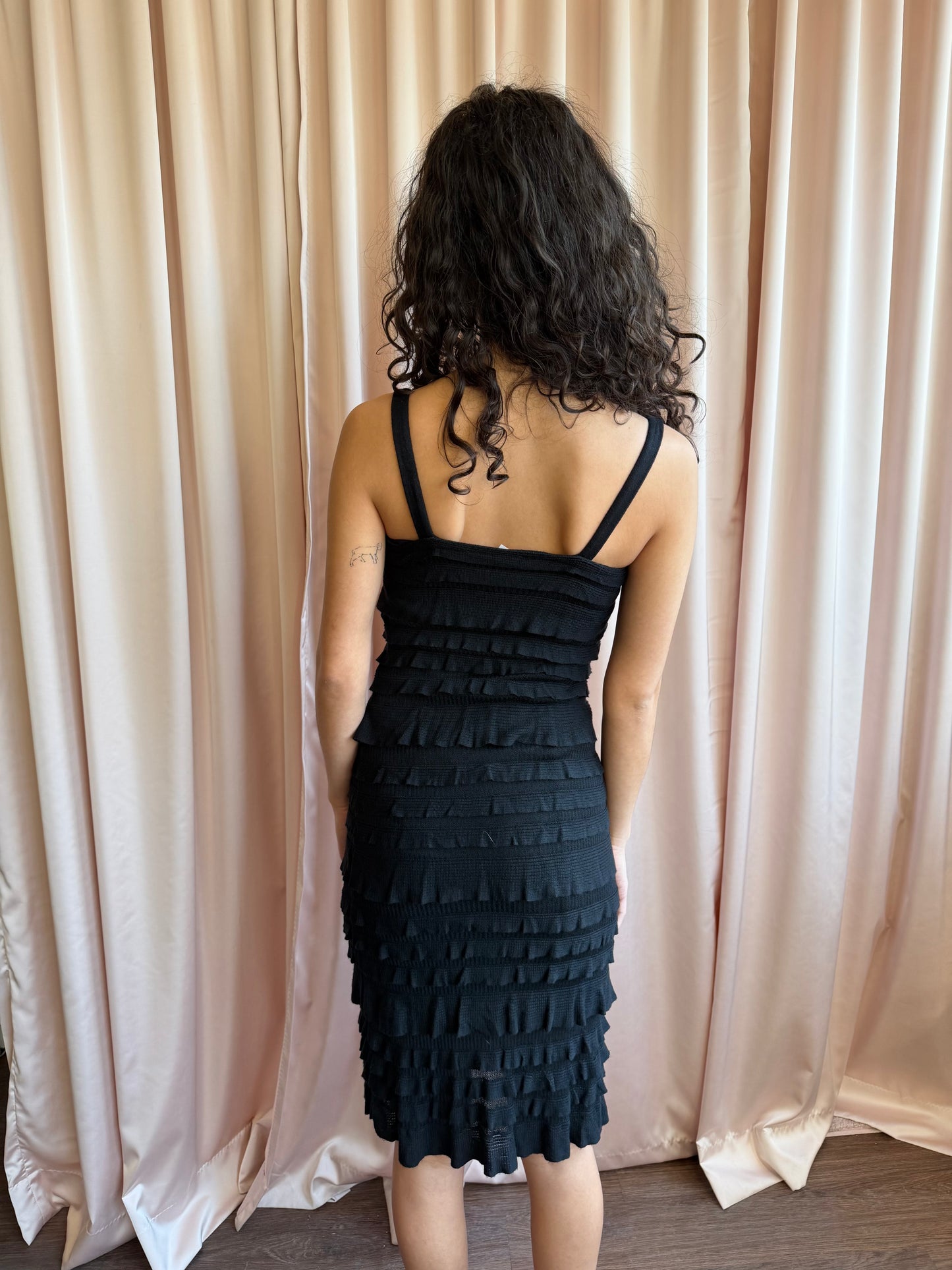 Spanish Designer Midi Dress