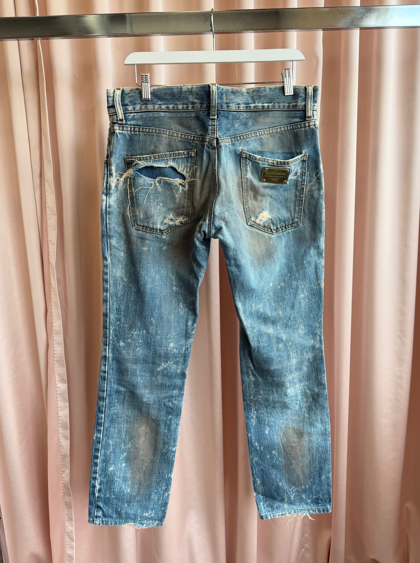 Dolce & Gabbana Dirty Wash Jeans