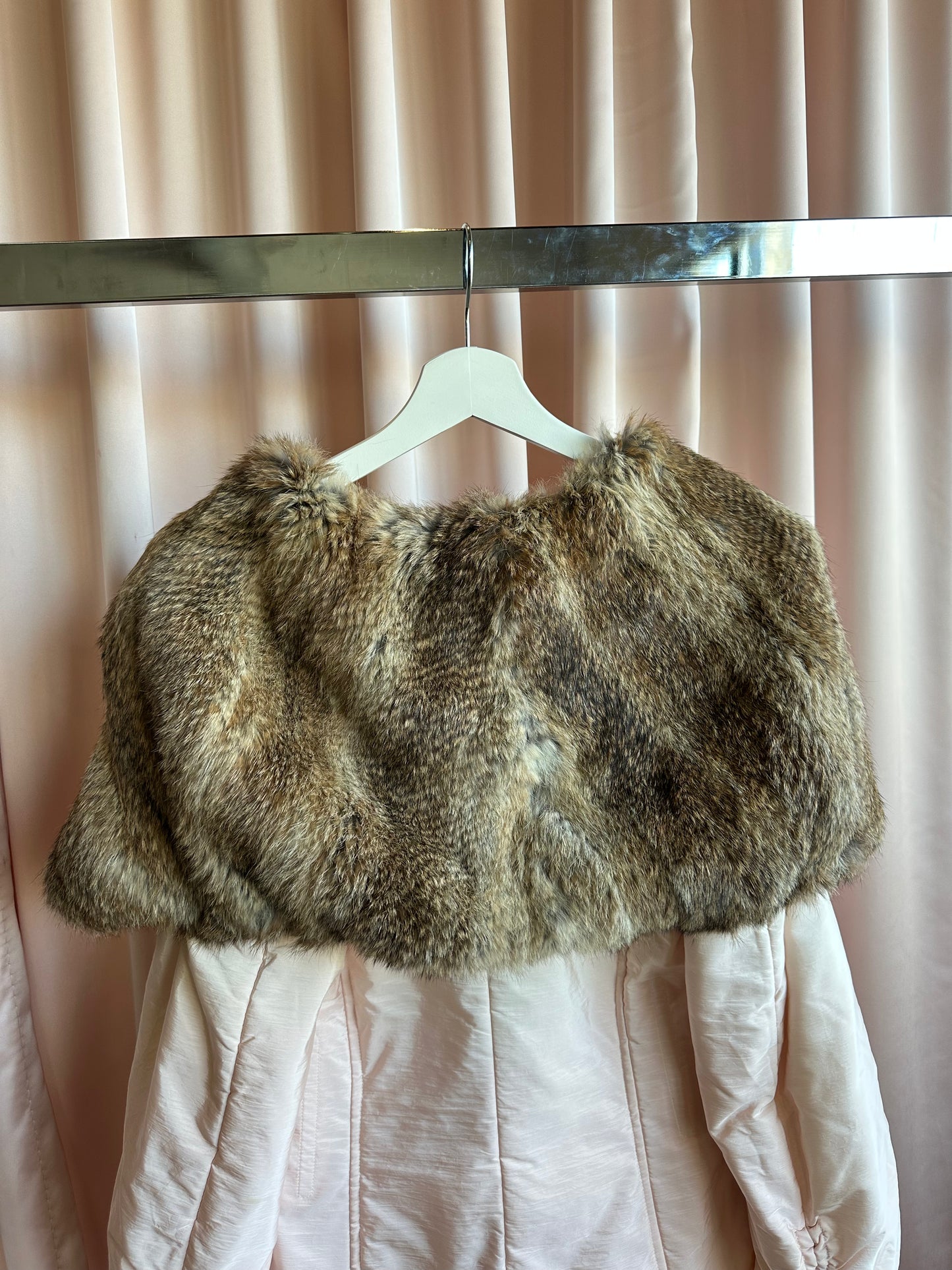 Ermanno Scervino Pink Nylon Coat