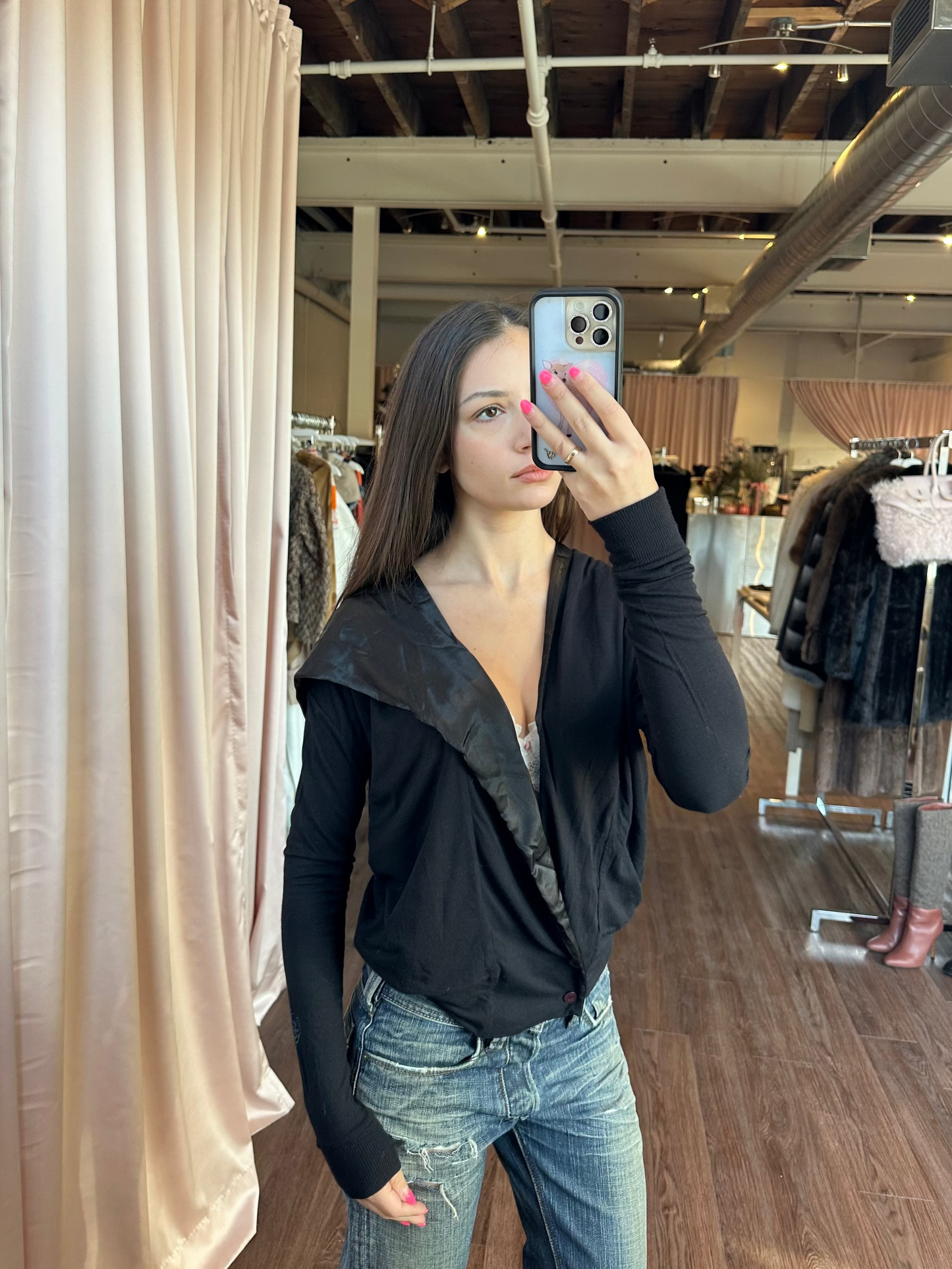 Diesel Hooded Cardigan