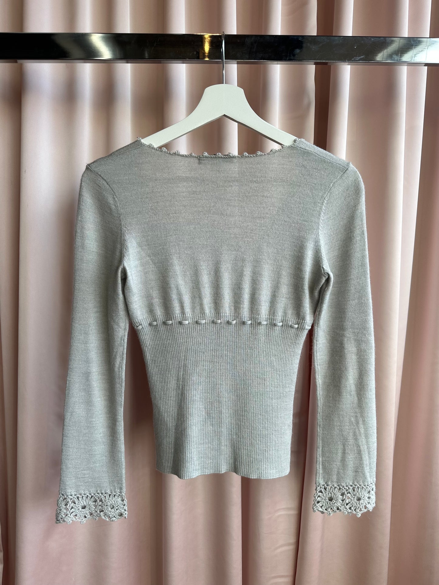 Nanette Lapore Ribbed Long Sleeve