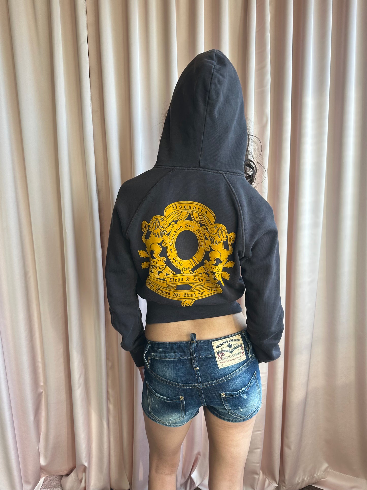 Dsquared2 Denim Micro Shorts