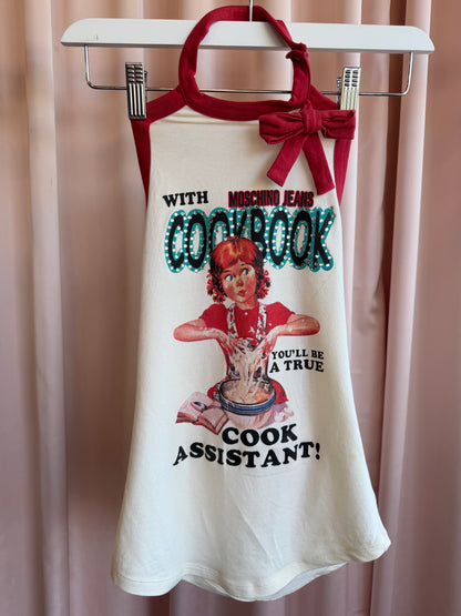 Moschino Jeans "Cookbook" Halter Top