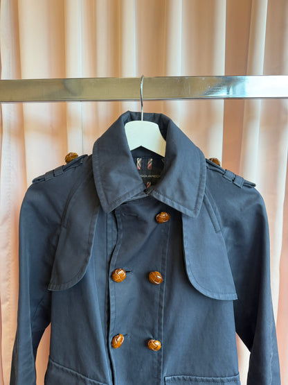 Daquared2 Navy Doubled Breasted Jacket