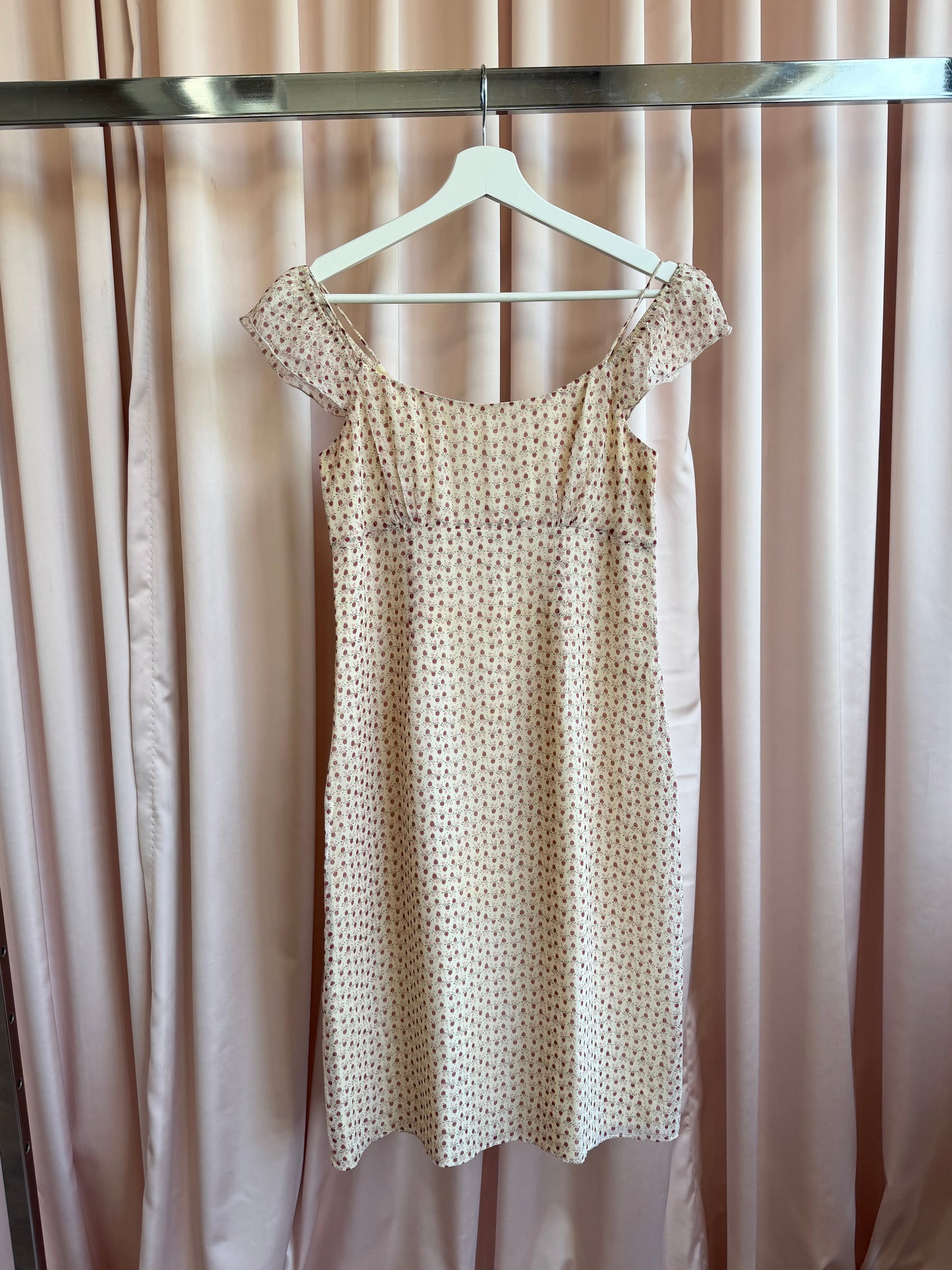 Anna Sui Silk Babydoll Dress