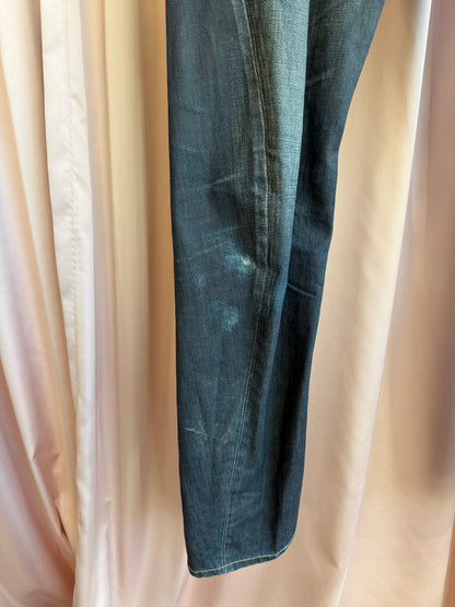 Levi’s Engineered Low Rise Dark Wash Straight Leg Jeans
