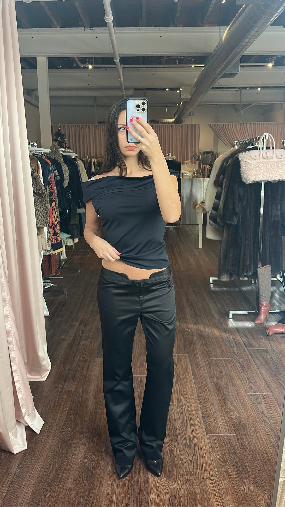 Vivienne Tam Silk Trousers