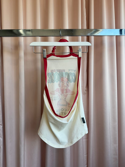 Moschino Jeans "Cookbook" Halter Top