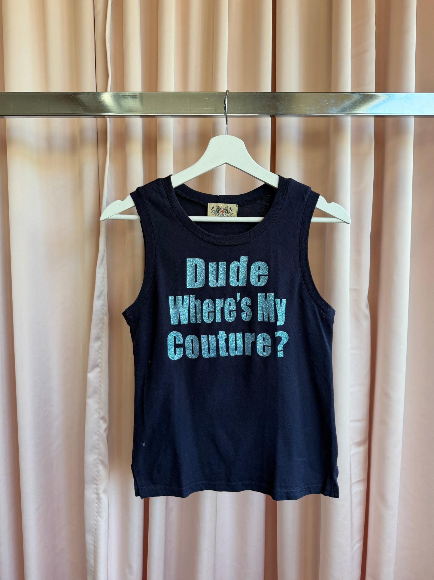 Juicy Couture "Dude Where's My Couture?" Tank Top