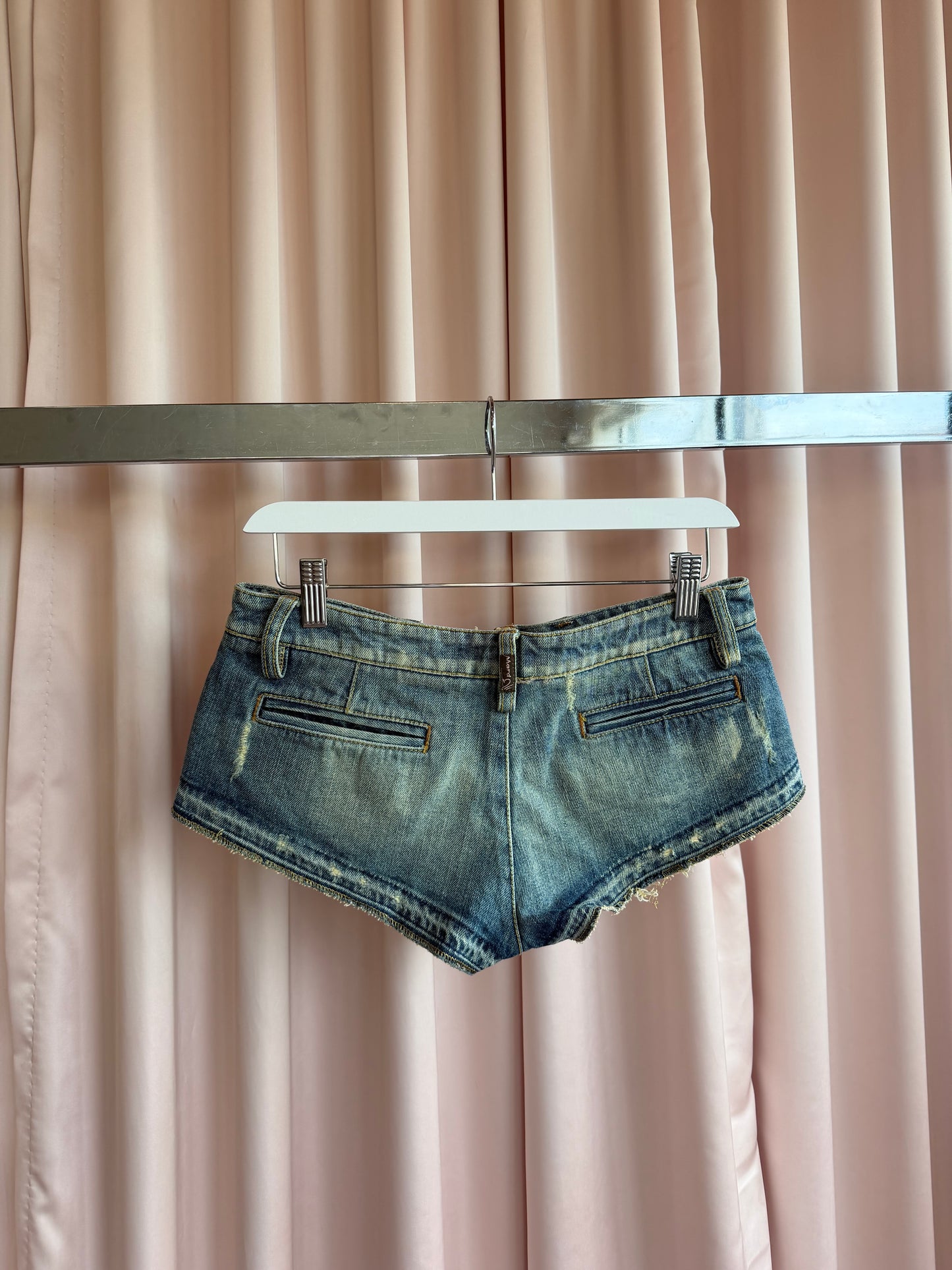 Phard Denim Micro Shorts