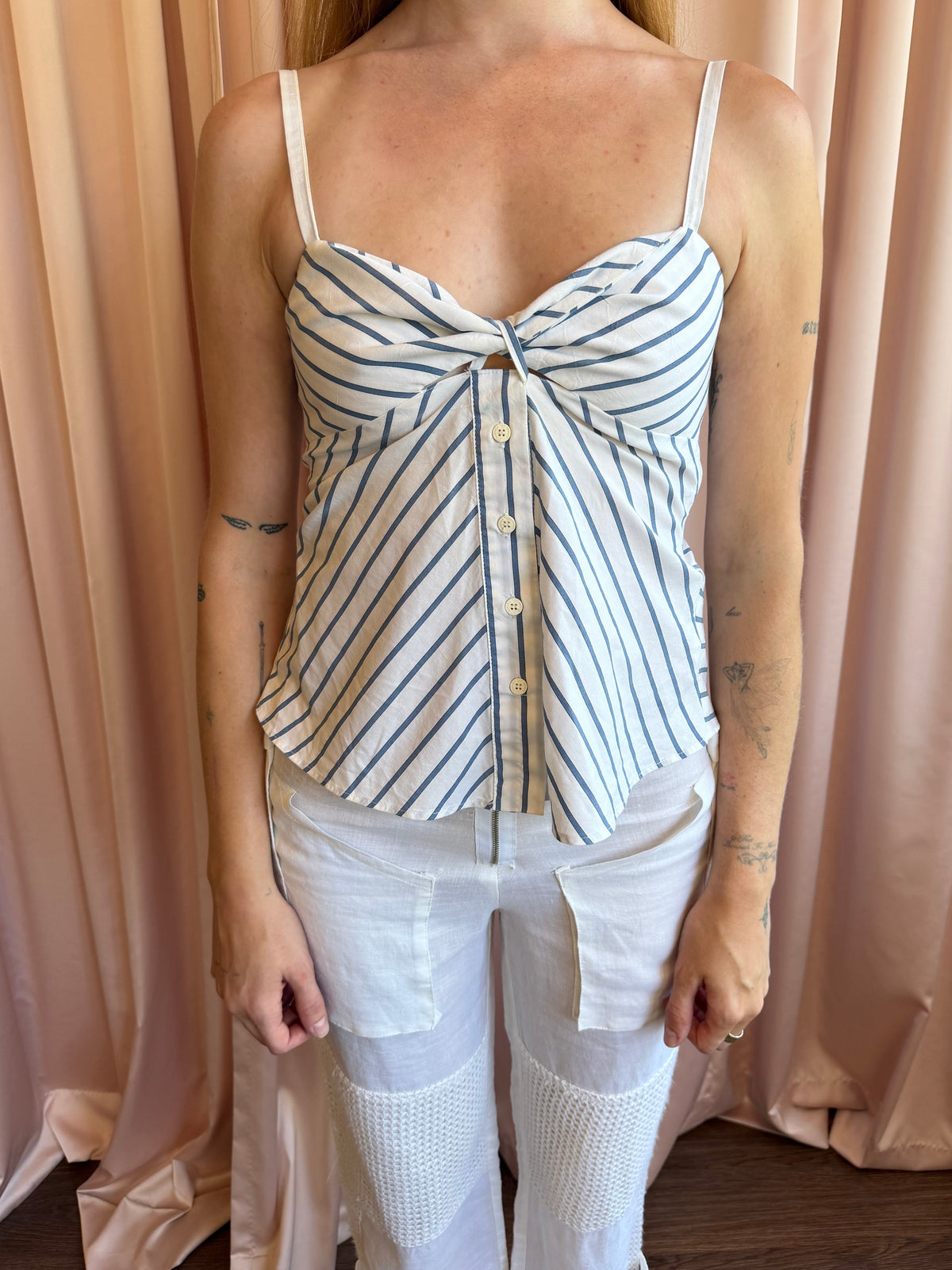 Emporio Armani Striped Camisole