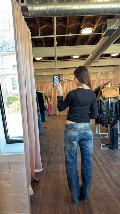 Dolce & Gabbana Low Rise Jeans