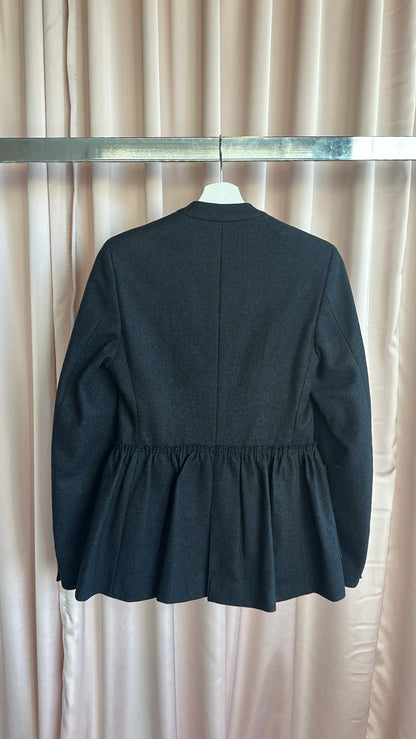 Miu Miu FW RTW 2005 Grey Melton Jacket