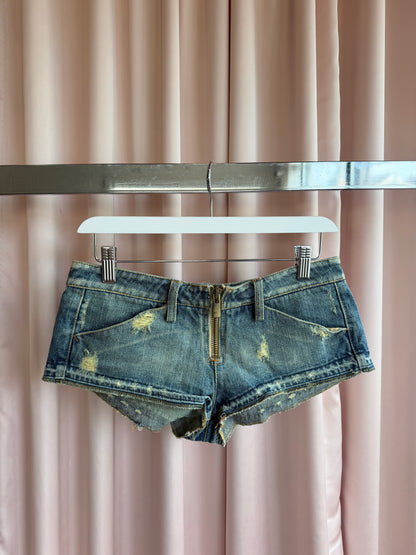 Phard Denim Micro Shorts