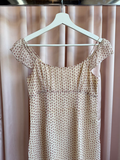 Anna Sui Silk Babydoll Dress