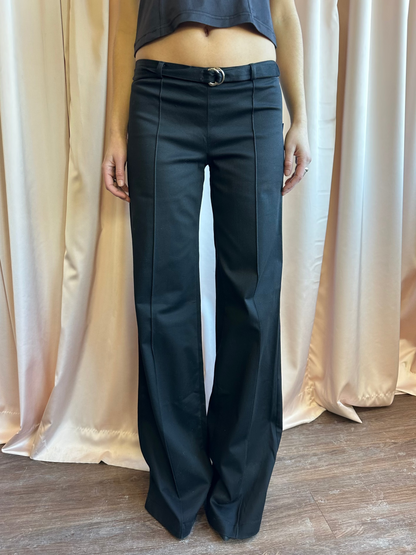 1990's Low Waist Wide Leg Trousers