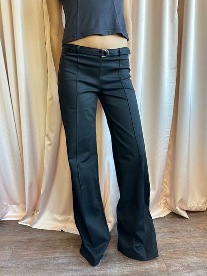 1990's Low Waist Wide Leg Trousers