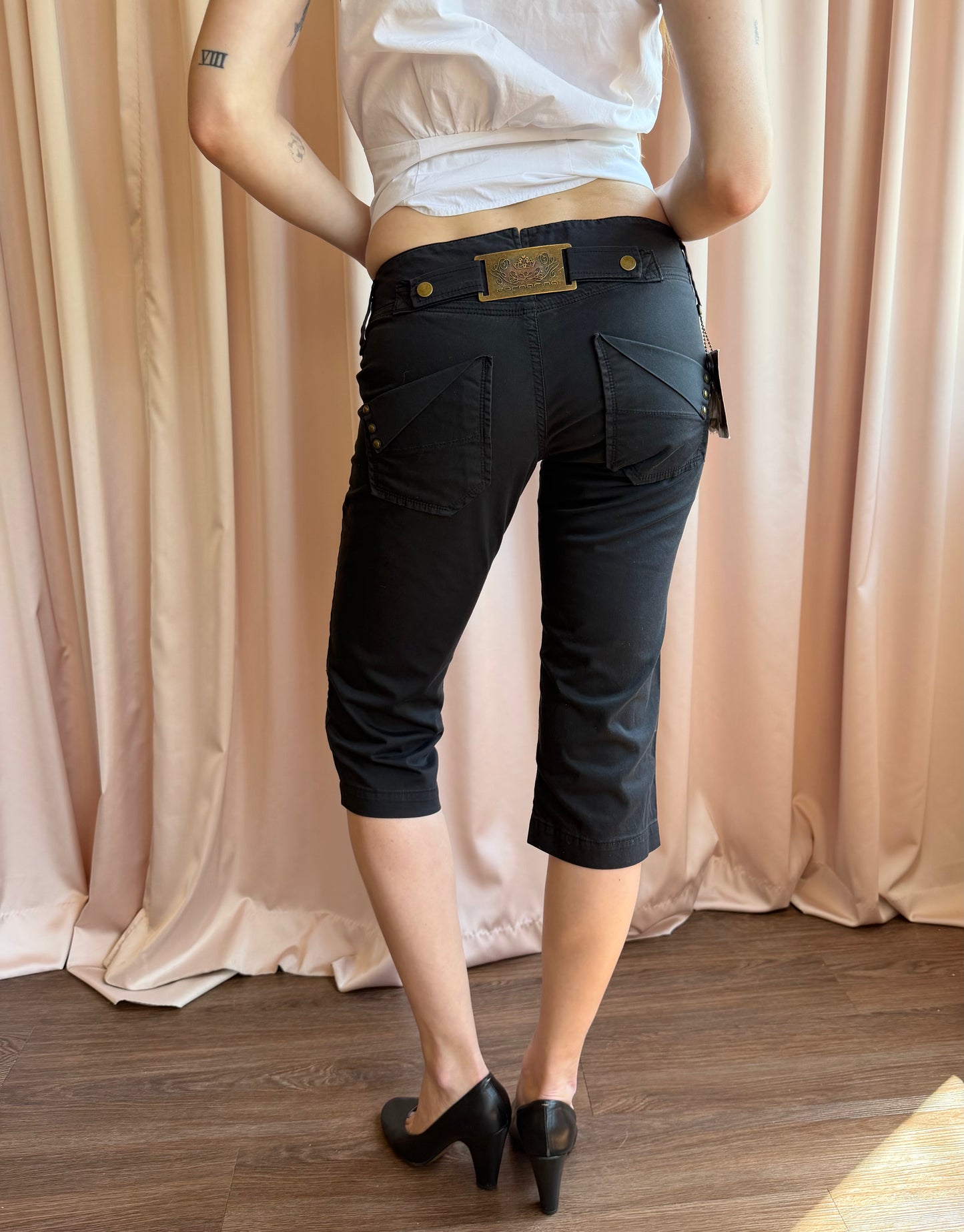 Fornarina Black Capri's