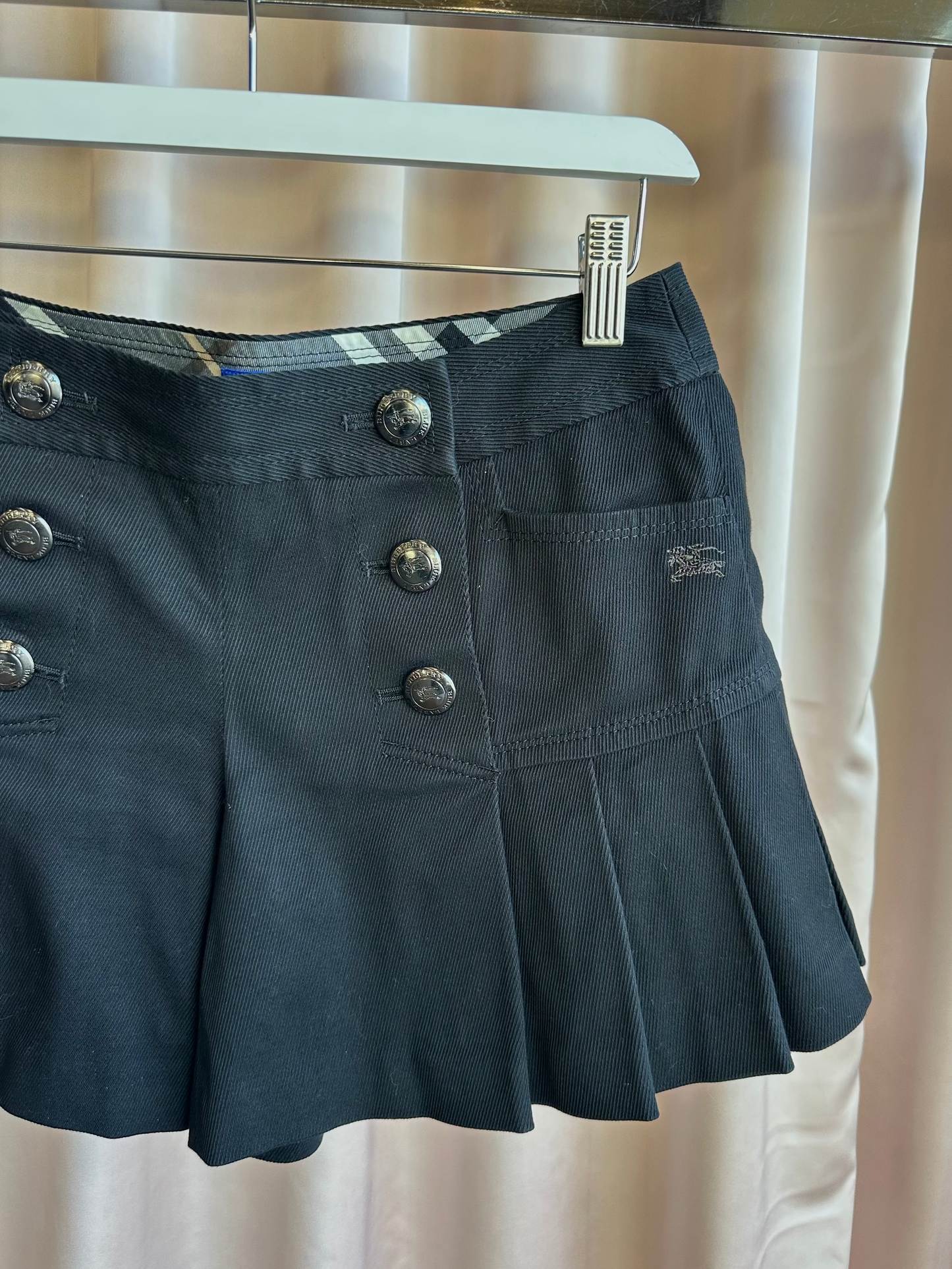 Burberry Blue Label Pleated Shorts