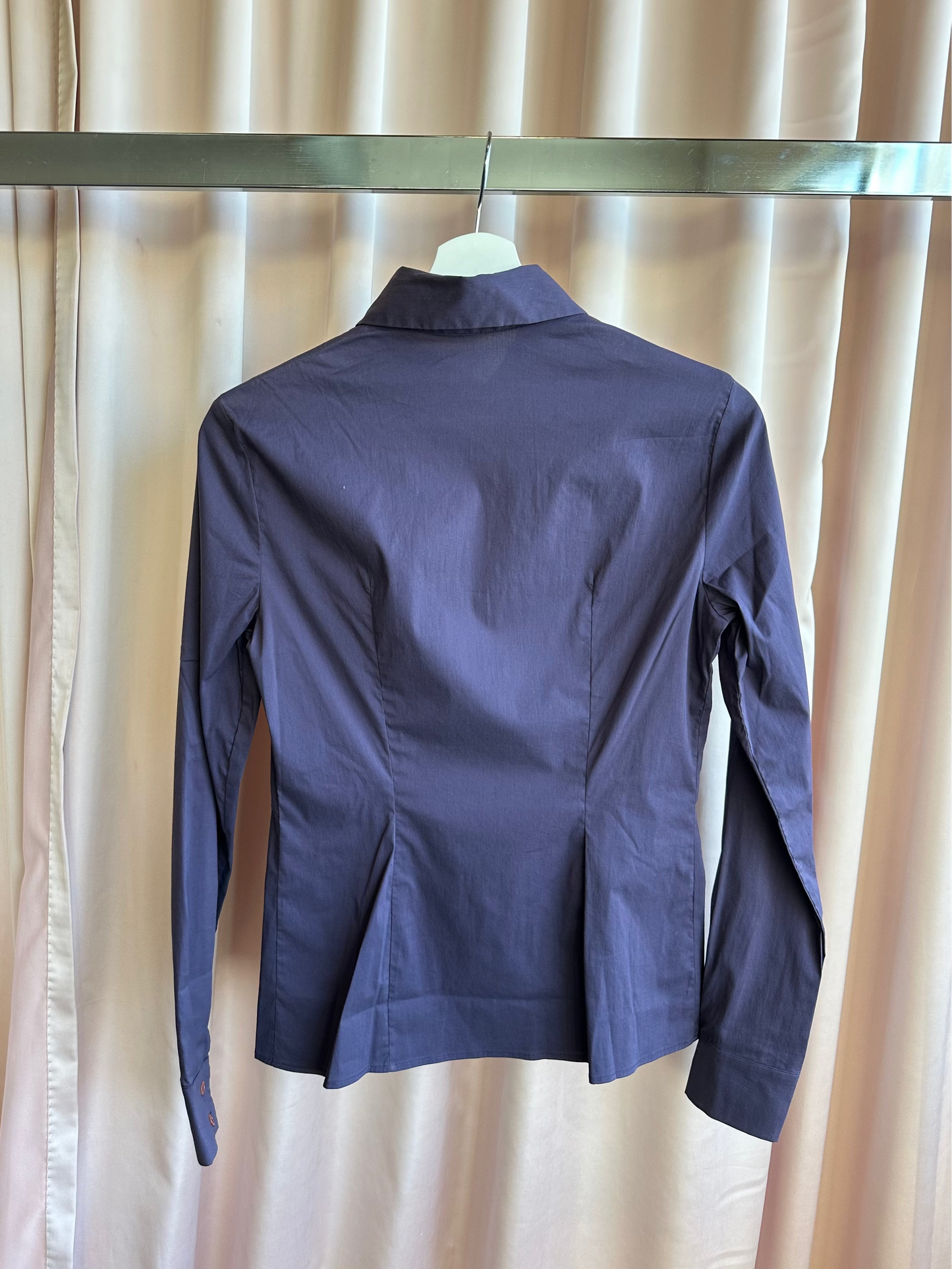 Alberta Ferretti Purple Wrap Blouse