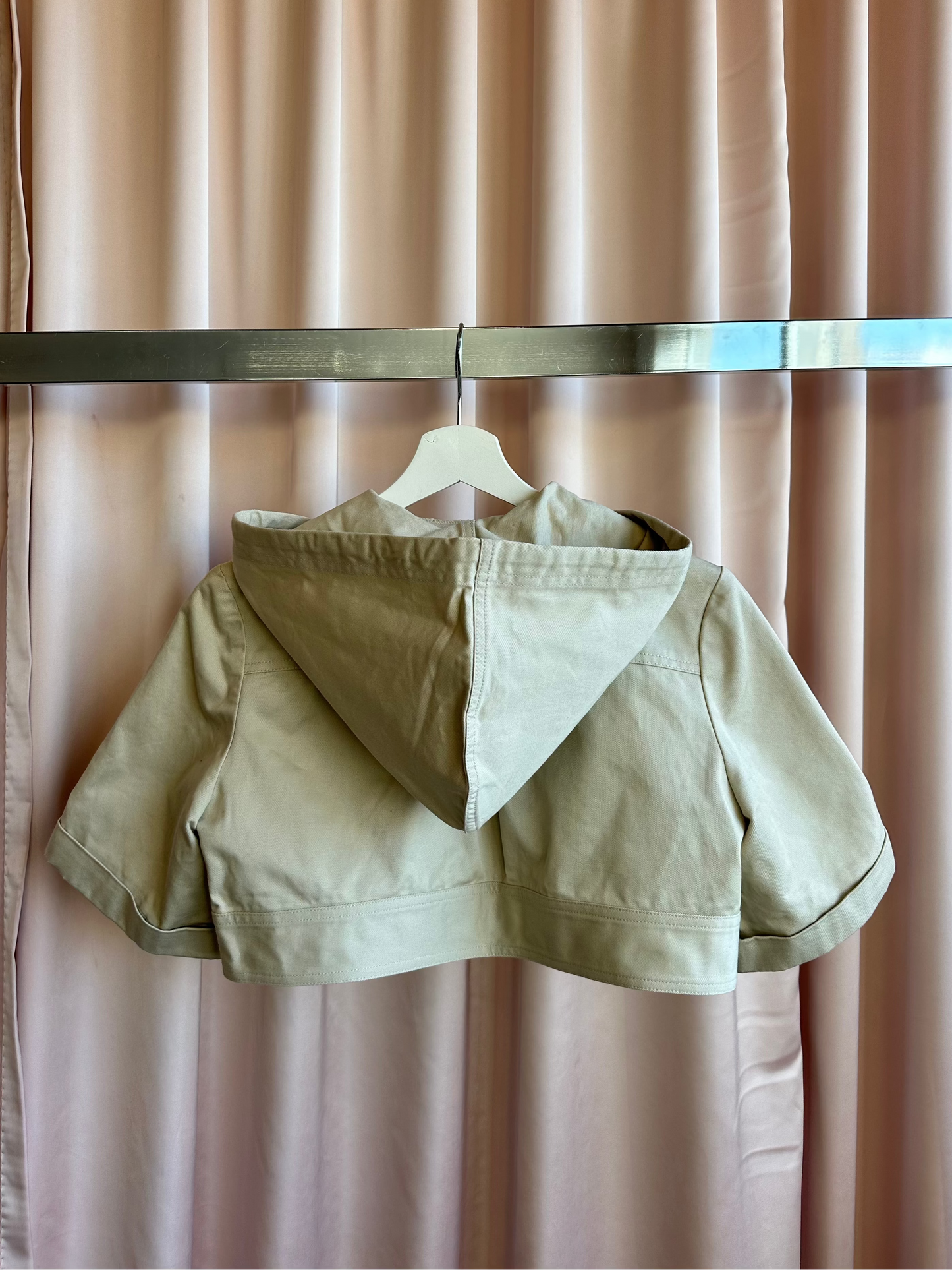 Cropped Double Breasted Jacket