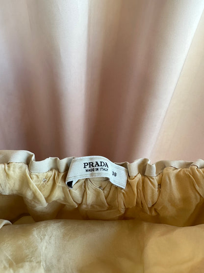 2000's Prada Beige Mini Dress