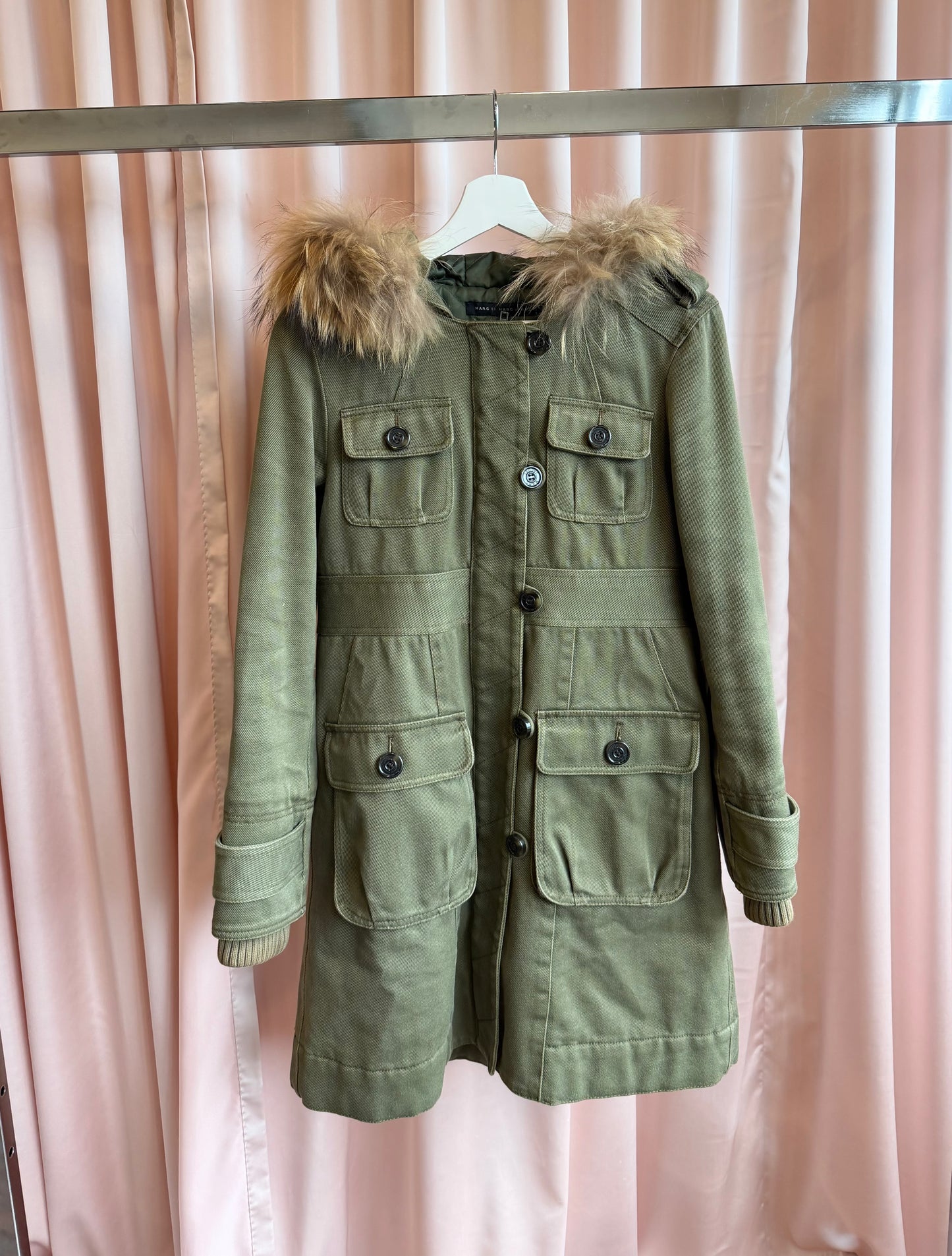Marc by Marc Jacobs Olive Mod Coat