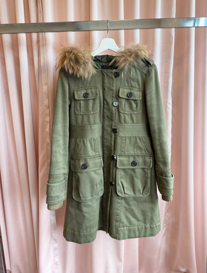 Marc by Marc Jacobs Olive Mod Coat