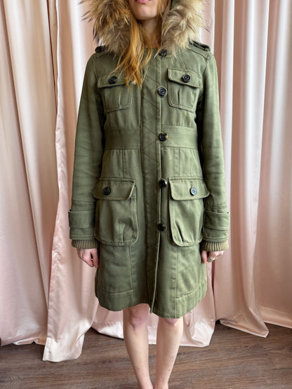Marc by Marc Jacobs Olive Mod Coat