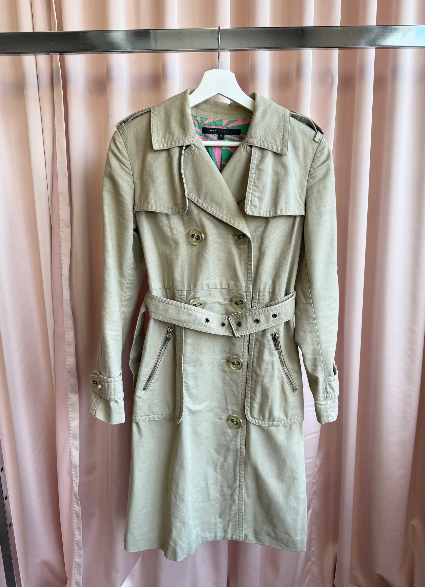 Marc Jacobs Belted Trench Coat