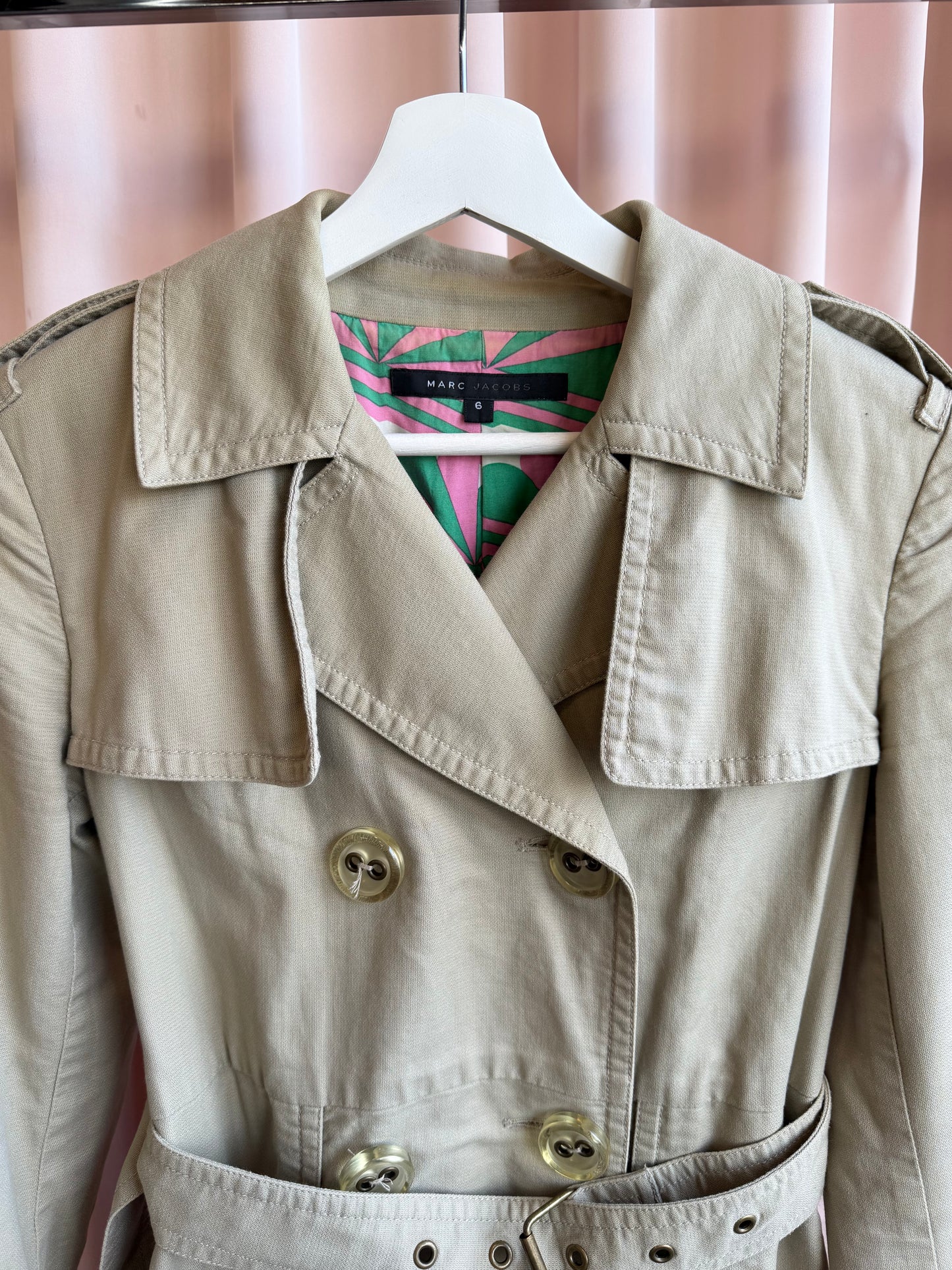 Marc Jacobs Belted Trench Coat