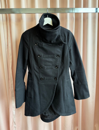 Patrizia Pepe Double Breasted Wool Coat