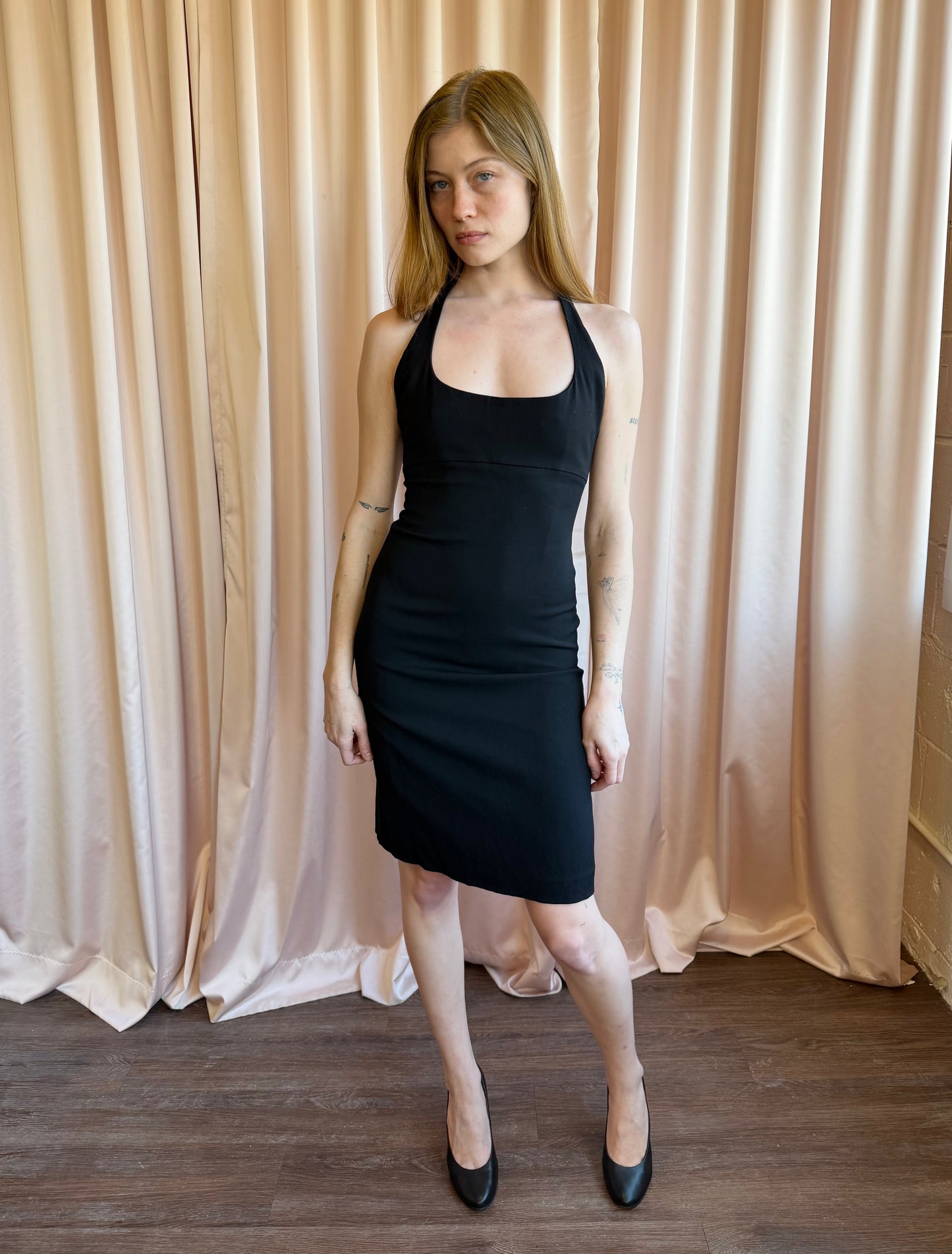 Dsquared2 Black Cocktail Dress
