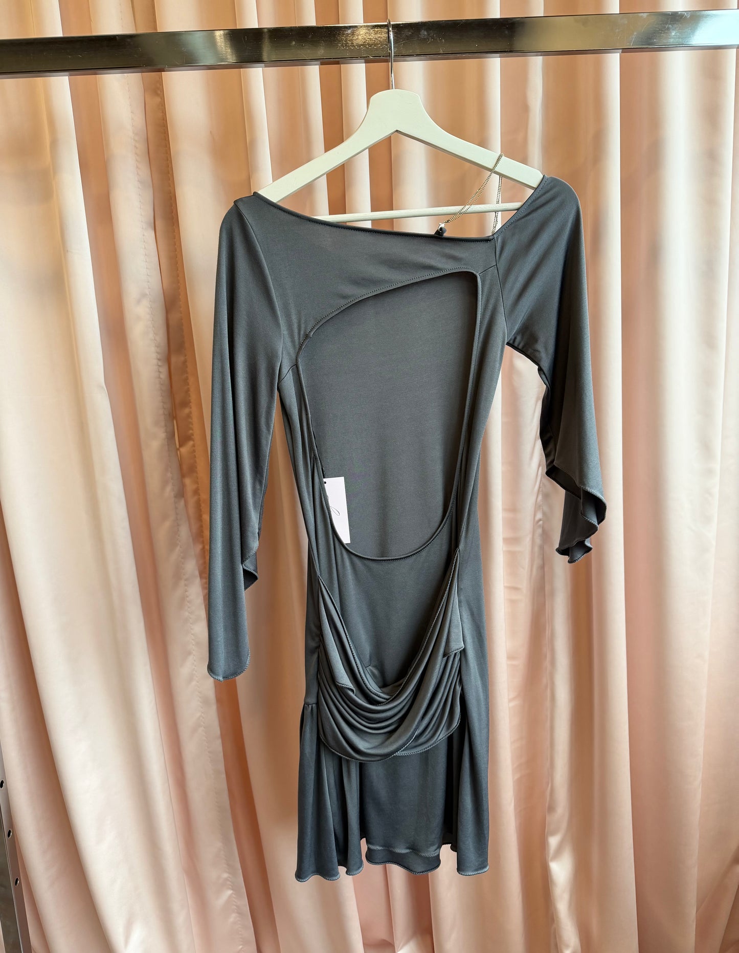 Patrizia Pepe Grey Mini Dress