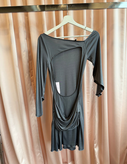 Patrizia Pepe Grey Mini Dress