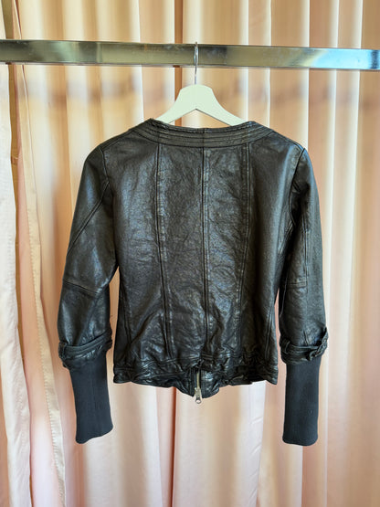 5351 Pour Les Femme Black Leather Jacket