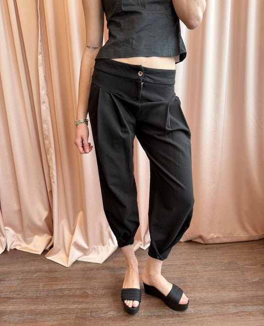 Kitchen Orange Black Terry Capri's