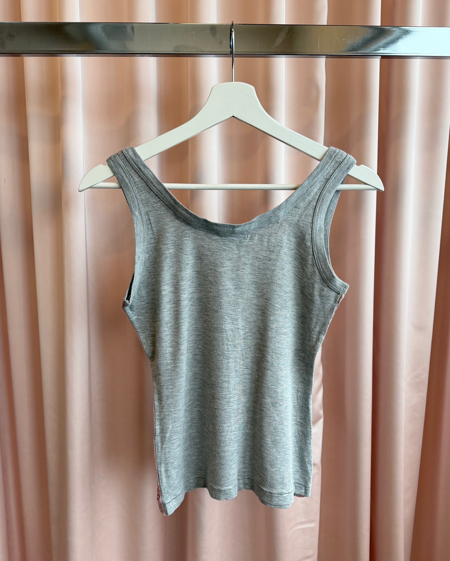 D&G Grey Graphic Tank