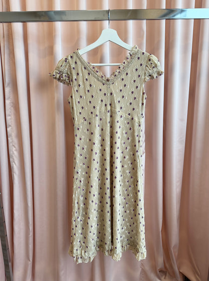 Anna Sui Lace Midi Dress