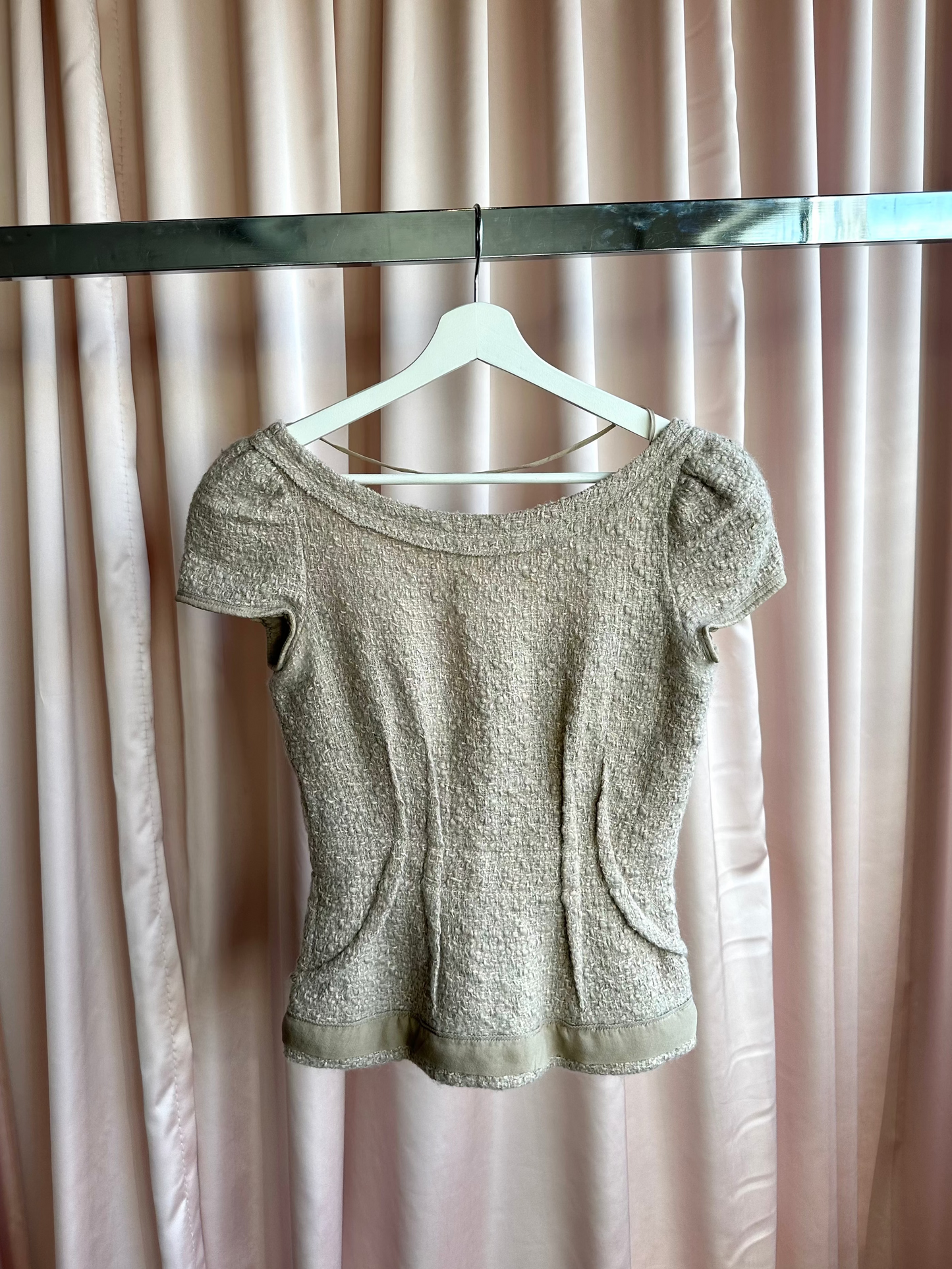 Vintage Prada Tweed Skirt Set