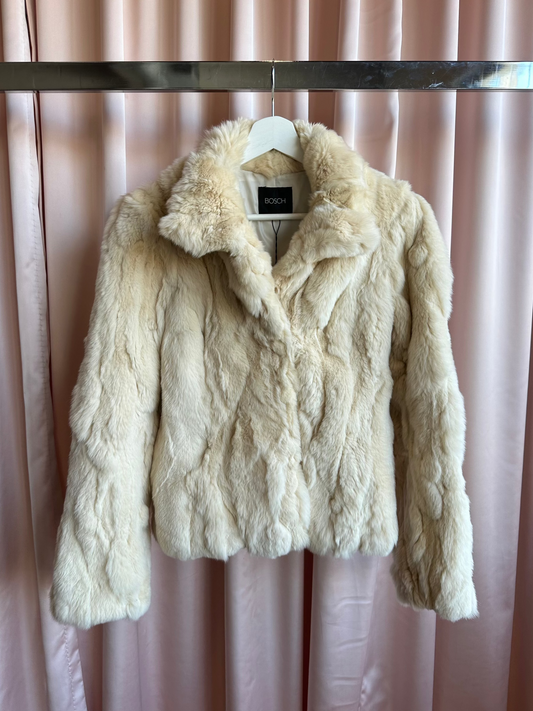 Vintage Rabbit Fur Jacket