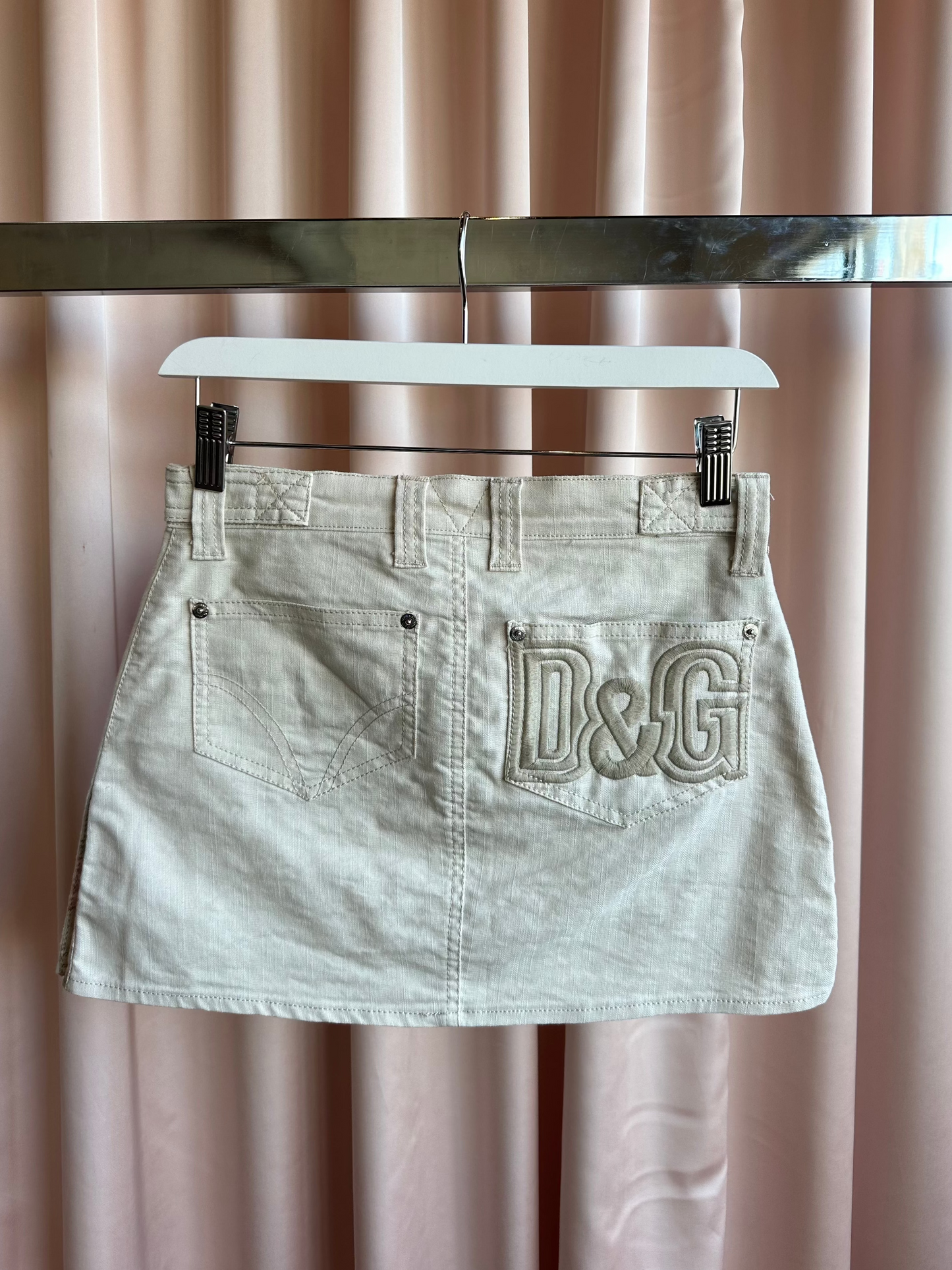 Dolce & Gabbana Denim Mini Skirt