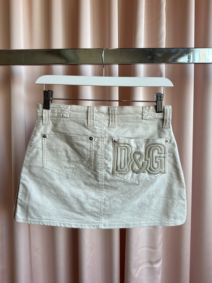Dolce & Gabbana Denim Mini Skirt