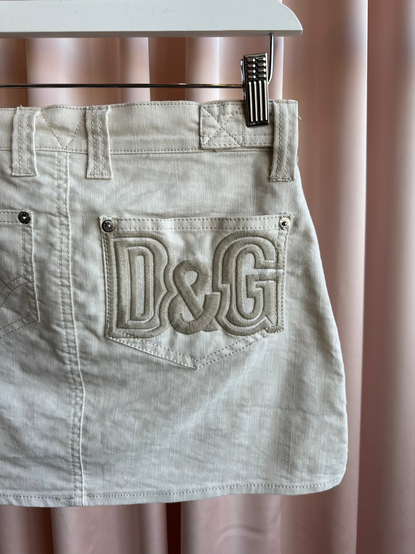 Dolce & Gabbana Denim Mini Skirt