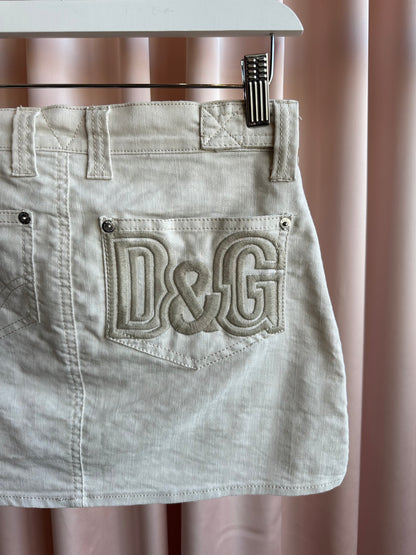 Dolce & Gabbana Denim Mini Skirt