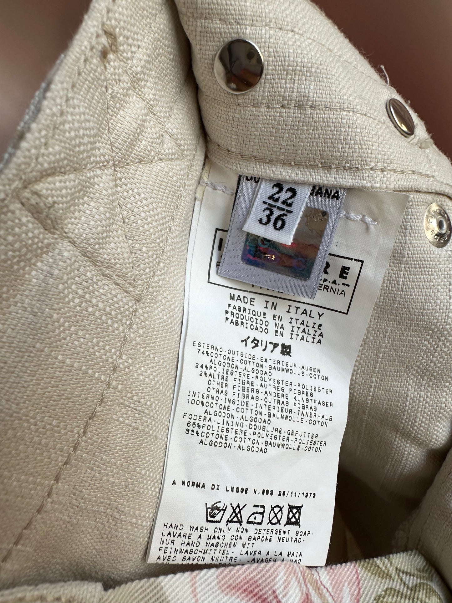 Dolce & Gabbana Denim Mini Skirt