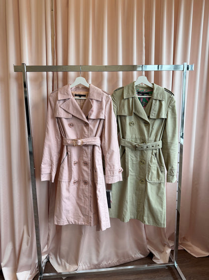 Marc Jacobs Pink Trench Coat