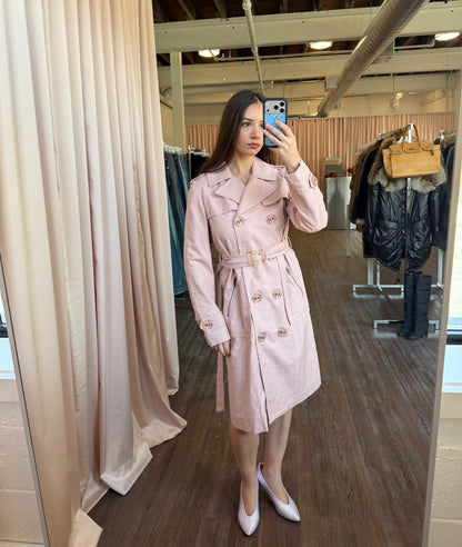 Marc Jacobs Pink Trench Coat