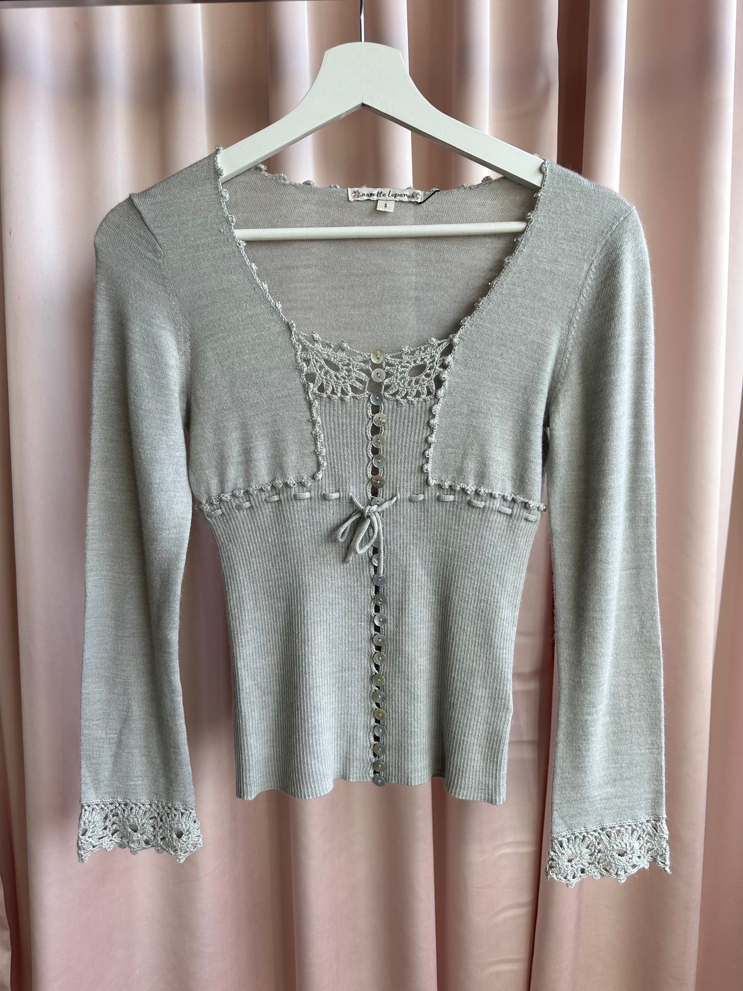 Nanette Lapore Ribbed Long Sleeve